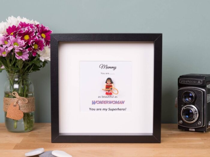 Single Lego Superhero frame for her