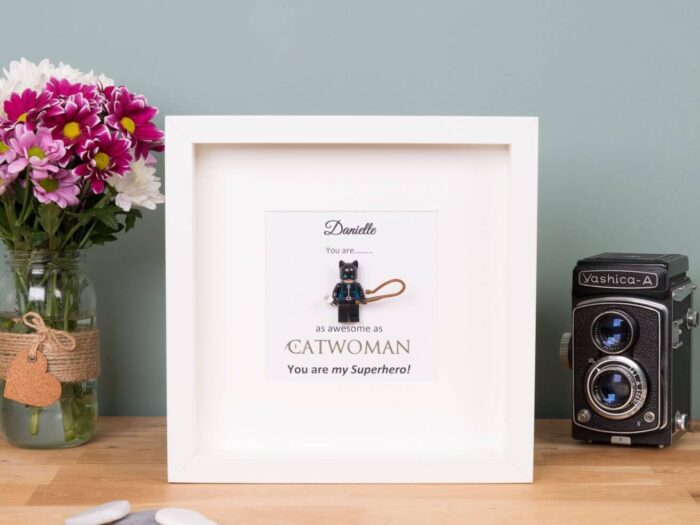 Single Lego Superhero frame for her