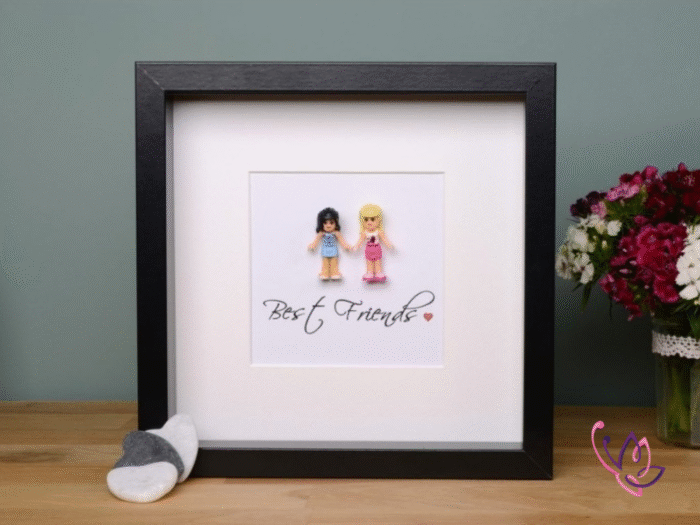 best friends gift frame black frame