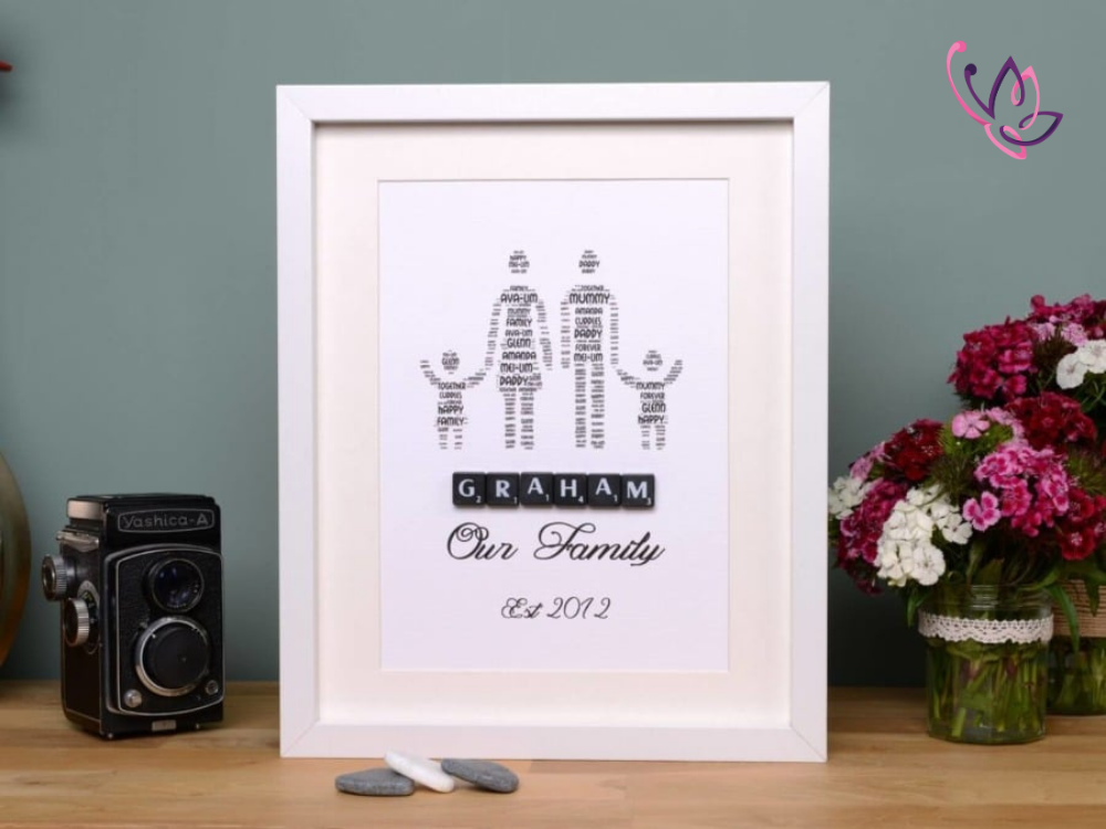 Our family frame 4 our family frame white