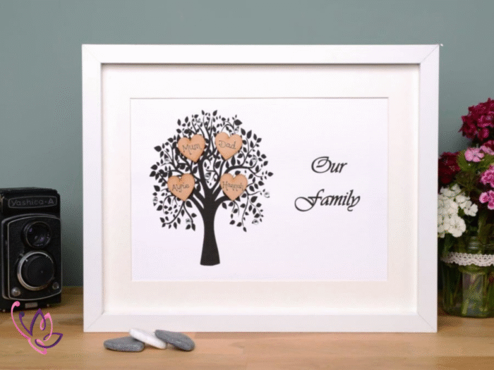 our family tree white