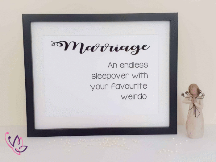 marry your favourite weirdo black