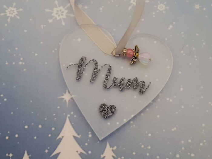 Bereavement heart decoration