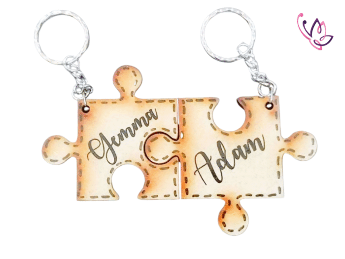 jigsaw keyrings