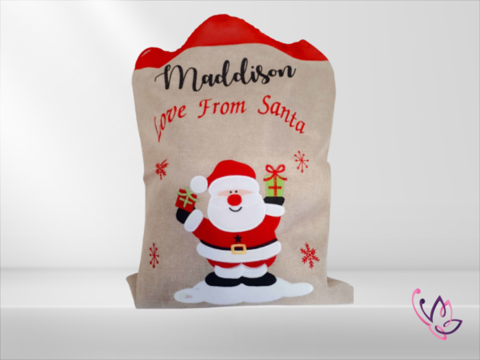 personalised santa sack