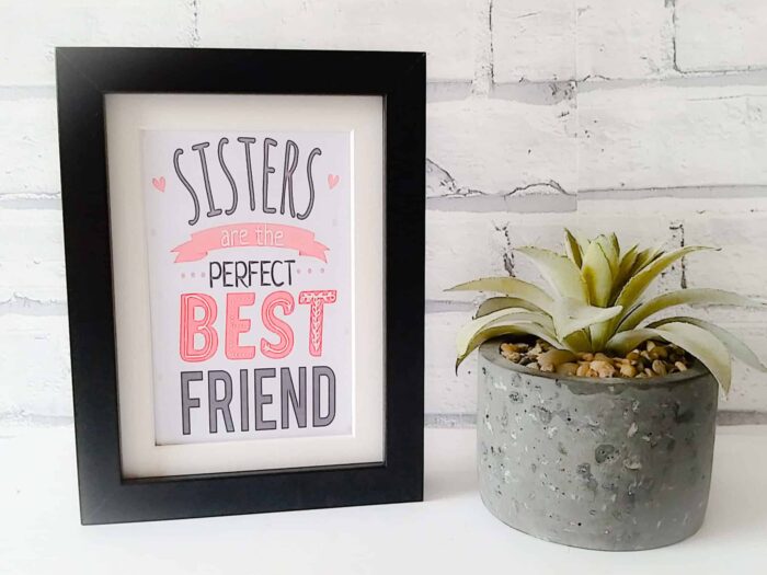 Sisters are the perfect best friend gift
