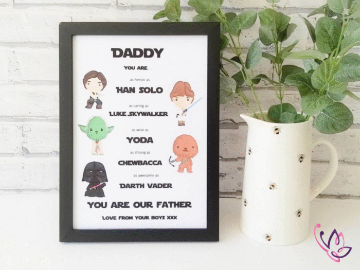 star wars printed black