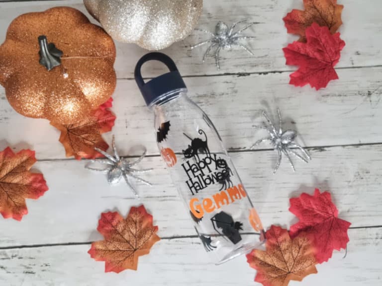 Personalised Halloween drinks bottle