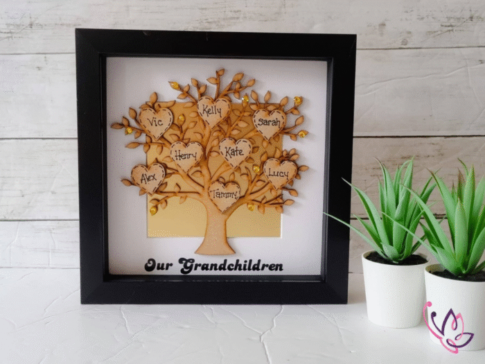 grandchildren family tree black