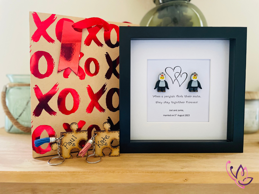 Lego Penguin frame gift bundle 1 penguin bundle main image