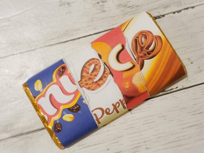 personalised niece chocolate bar