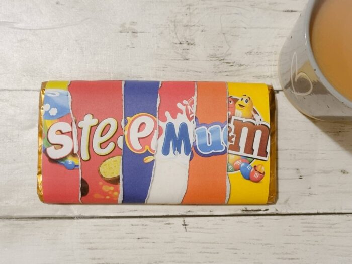 personalised stepmum chocolate bar