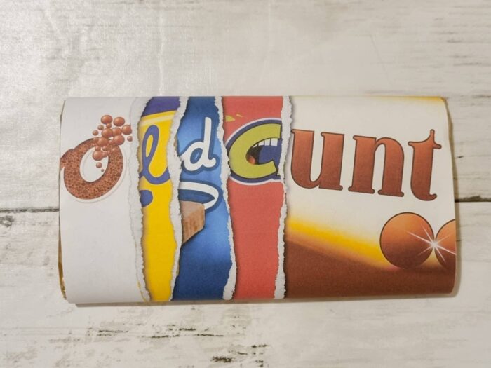 offensive chocolate bar - old cunt
