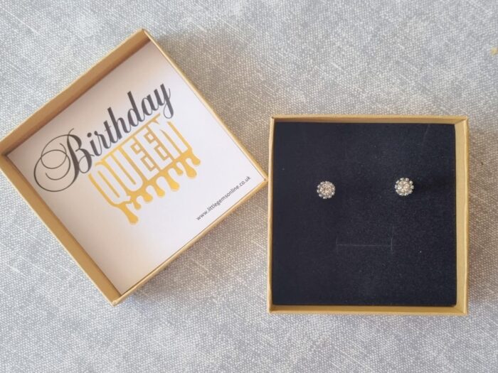 crown earrings
