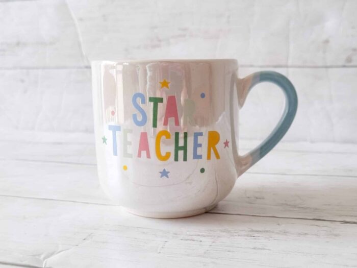 Star teacher mug