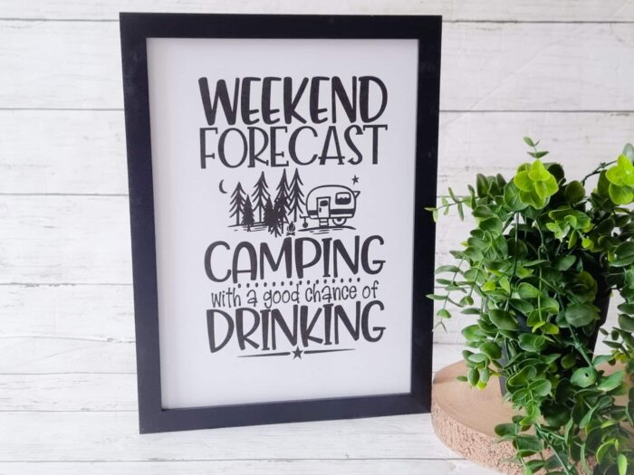 weekend forecast print