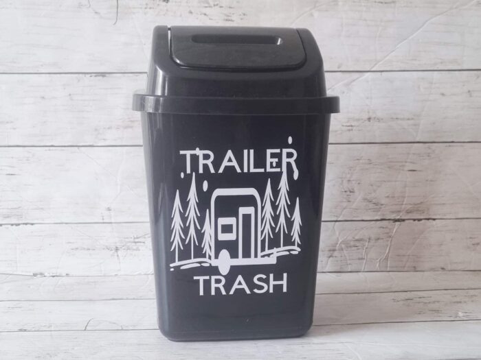 trailer trash bin