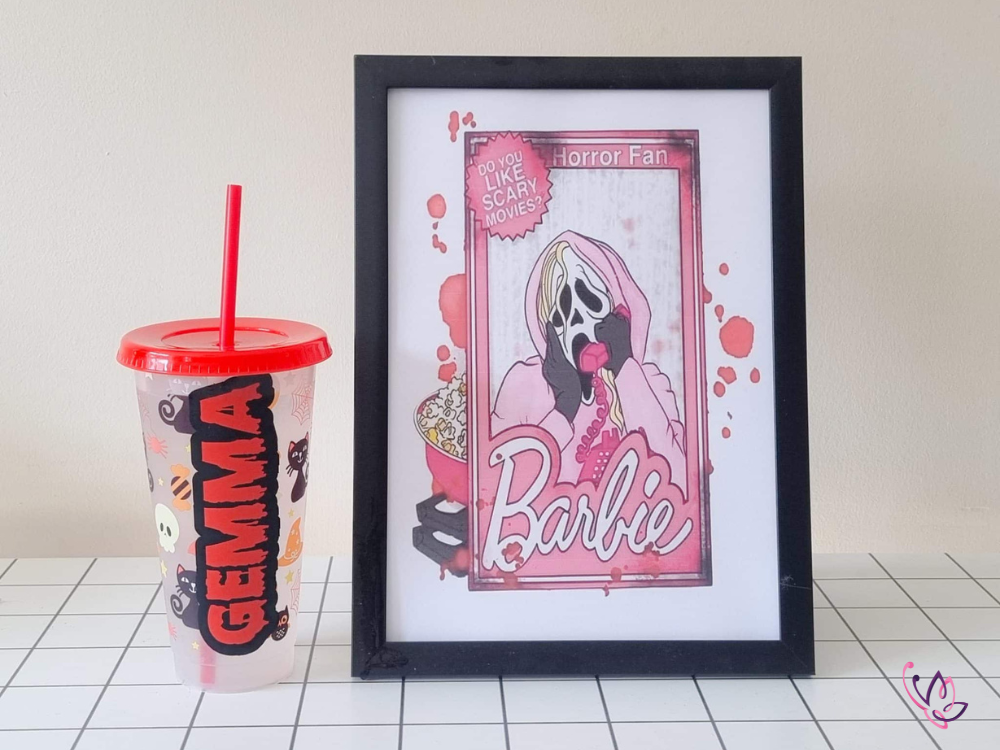 Halloween Print 1 halloween print black frame