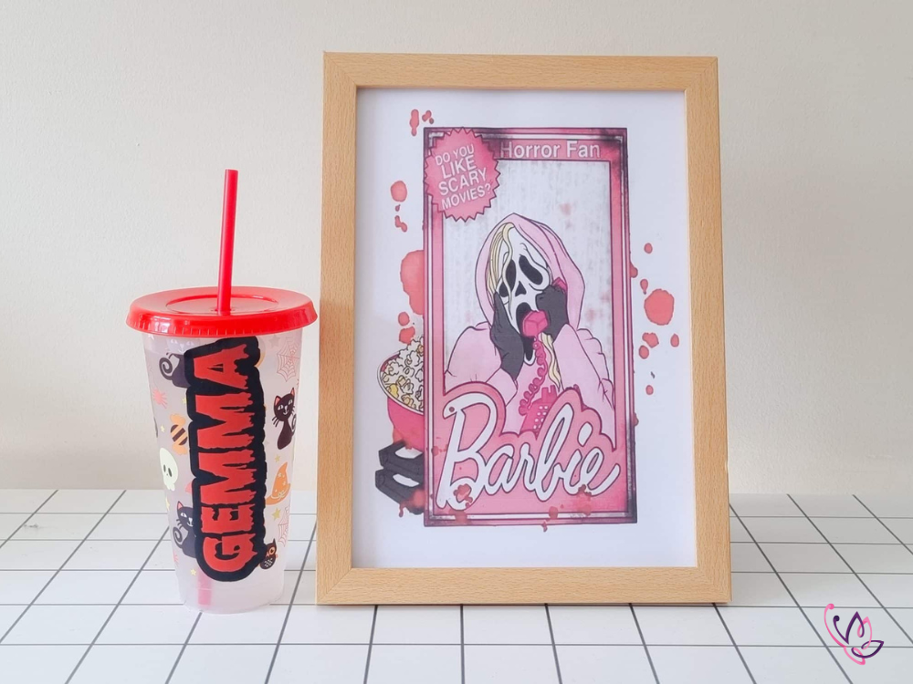 Halloween Print 2 halloween print wooden frame
