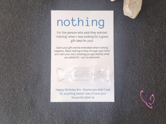 gift of nothing 1