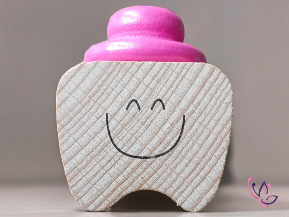 Tooth Fairy Pot 1 tooth fairy pot pink