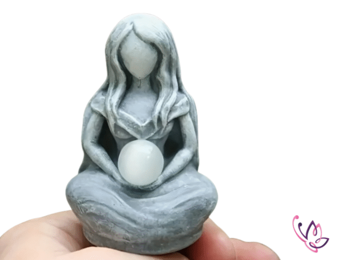 Handmade Resin Moon Goddess Figurine