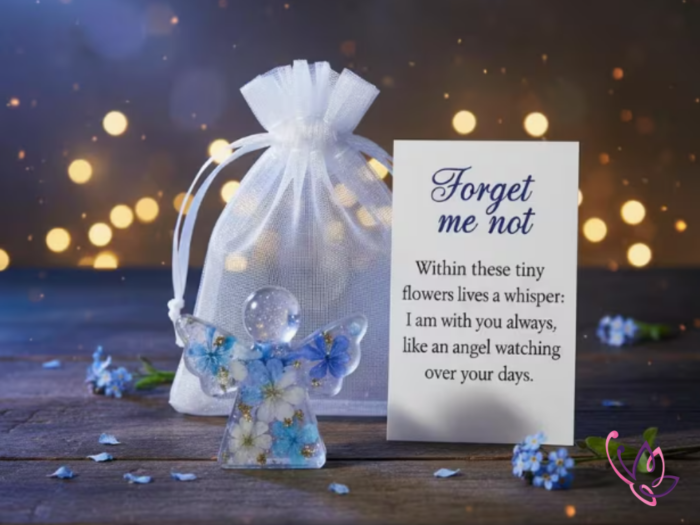 forget me not ornament 2