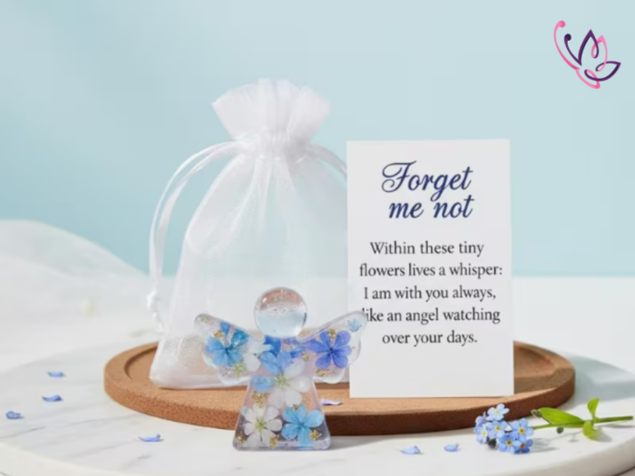forget me not ornament